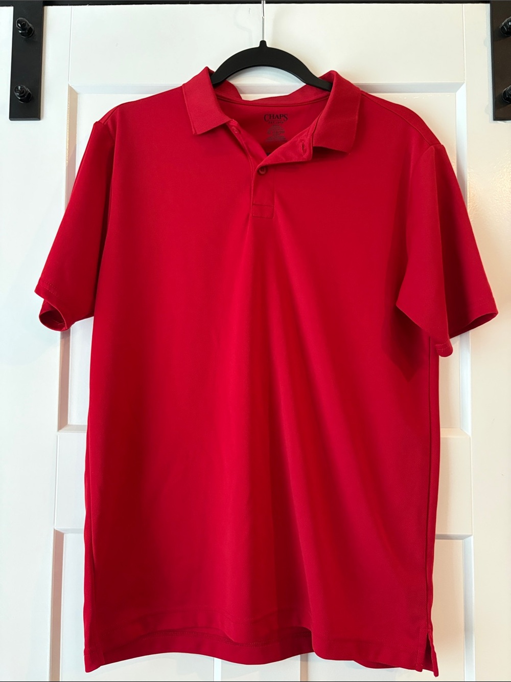 Chaps Men’s Bright Red Polo Shirt